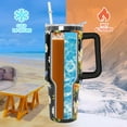thumbnail image 3 of 40oz Tumbler with Handle and Straw Sunflower Tumbler Leak Proof Insulated Tumbler Sunflower Coffee Travel Mug 40 oz Sunflower Tumbler with Handle Sunflower Gifts for Women, 3 of 6