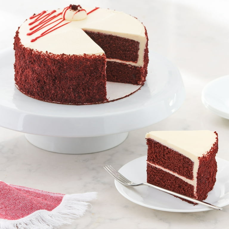 Freshness Guaranteed Red Velvet Cake, 31 Ounces, Refridgerated, Tray