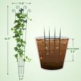 thumbnail image 4 of NiHome Foldable Metal Garden Trellis for Climbing Plants, 44.5"x11.8" Rust-Resistant Iron Wire Screen for Outdoor & Indoor Use, Easy Installation Plant Support for Vegetables, Roses & Vines, 4 of 7