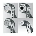 thumbnail image 5 of Knipex 7", 10", & 12" Alligator Pliers Set with Tool Holder, 4 Pieces, 5 of 5