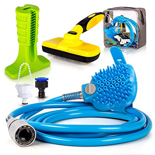 PELEPET Dog Bath Hose Attachment Set for Grooming Dog, Cat or Horse