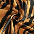 thumbnail image 2 of Super Soft Satin Pillowcase Set of 2, Hair-friendly Satin Pillow Case with Envelope Closure, Queen Size, 20 x 30 inches, Yellow Zebra, 2 of 7
