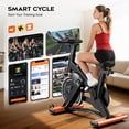 thumbnail image 5 of TOSSFD Magnetic Exercise Bike for Home Gym - 40 lbs Flywheel, 380 lbs Weight Capacity, Commercial Grade Indoor Cycling Bike, Stationary Bike with LCD Monitor & APP, 5 of 9