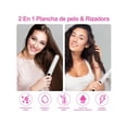 thumbnail image 2 of Plancha Para Cabello, 2en1 De Cerámica Color Blanco, 2 of 5