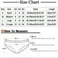 thumbnail image 3 of Clearance Clothes Under $5! TMOYZQ Womens Floral Lace Sexy Sheer Mesh Panties Soft Stretch Breathable Seamless Invisible Bikini Briefs No Show Underwear, 3 of 6