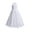 Beige, variant on Bmisegm Girls Dresses Halter Neck Sleeveless Ruched Bodice Wide Waist Long Tiered Tutu Skirt Formal Occasion Girls' Dresses 6-7 Years