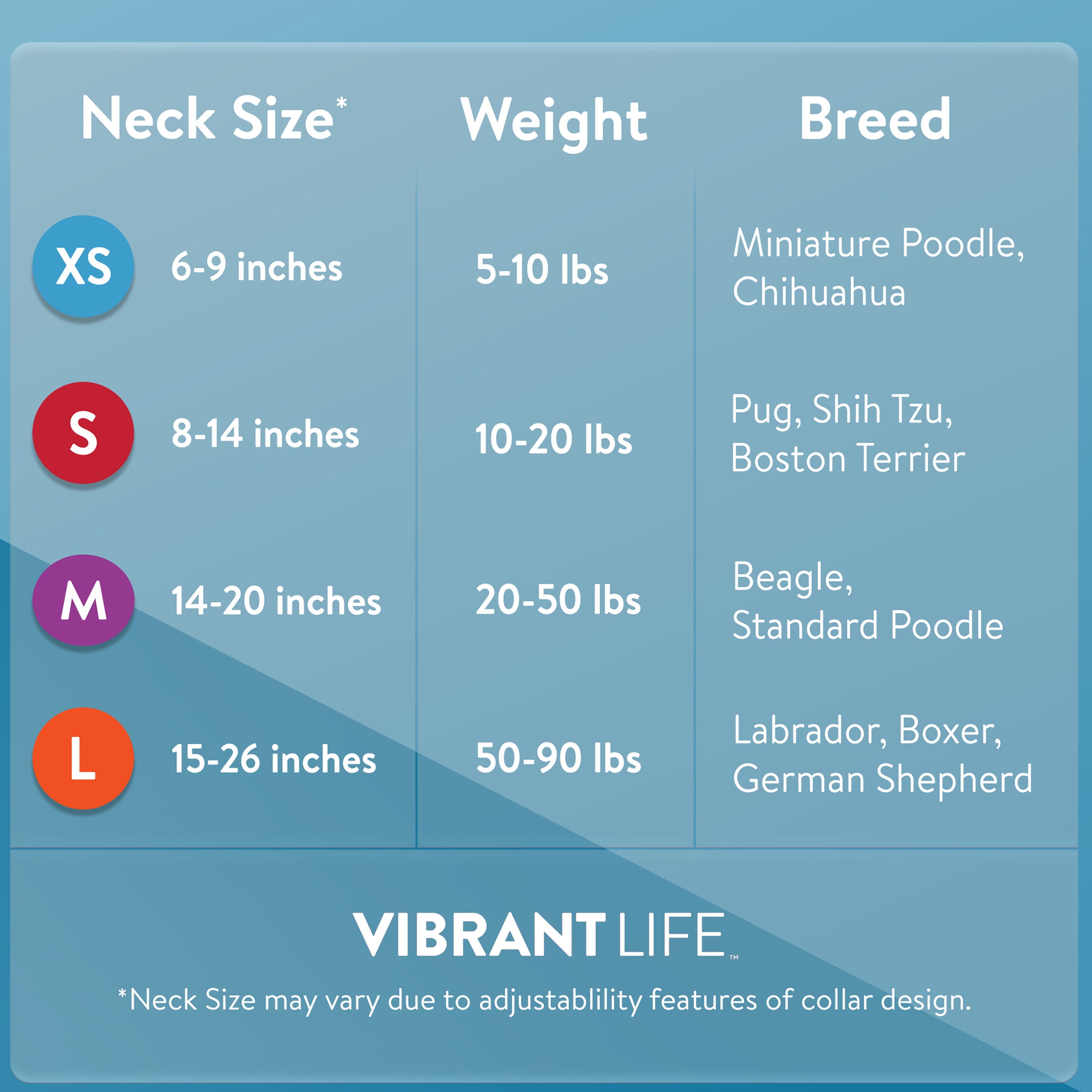 Vibrant Life Polyester Adjustable Dog Collar with Metal Buckle, Green, XL