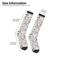 thumbnail image 5 of Balery Vintage Butterflies Fun Novelty Socks Men'S Women'S Crew Socks Funny Crazy Novelty Socks Quirky And Cool Socks, 5 of 9