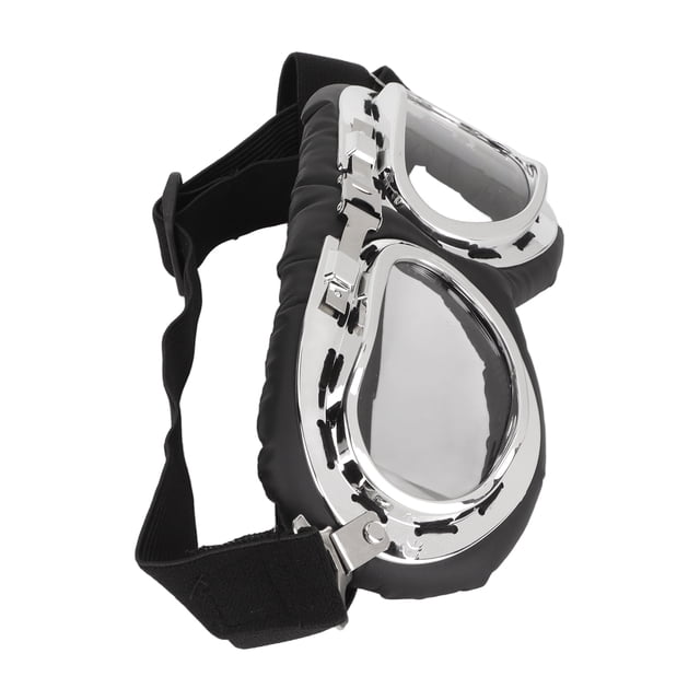 Dog Goggles, With Folding Frame And Non Slip Elastic Strap Dog Eye Protection Sunglasses Large Lens For Medium Large Dog Swimming, Driving