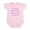 Petal Pink, variant on CafePress - Cute Like Mommy Infant Bodysuit - Baby Light Bodysuit, Size Newborn - 24 Months
