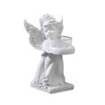 thumbnail image 5 of Angel Candle Holder Stand, Angel Statue Romantic, Figurine, Tea Light Holder, Candlestick Plate for Housewarming Gifts, Wedding Left, 5 of 8