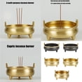 thumbnail image 2 of YIEMEEN Antique Styles Brass Incenses Censers for Spiritual Practices Home Altars, 2 of 13
