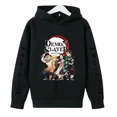thumbnail image 5 of Nueva sudadera con capucha de Demon Slayer para primavera y otoño para niños, ropa para niños, sudadera con capucha de manga larga para niños, sudadera con capucha de Anime Yaiba, 5 of 5