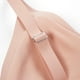thumbnail image 3 of Gibobby Conjunto de lencería Sujetador + tangas Traje de sujetador de anillo de para mujer Traje de ropa interior deportiva con cuello en V y tanga(Rosa, M), 3 of 5