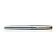 thumbnail image 5 of Bolígrafo Rollerball Parker Frontier de Acero Inoxidable con Detalles Dorados, 5 of 7