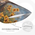 thumbnail image 5 of Fotbe Cute Cow Sunflower Crown A Pillow Cases - Envelope Closure - Luxury, Extra Soft, Cooling Pillow Covers - Wrinkle, Fade, Stain Resistant-16"x24", 5 of 8