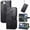 Black, variant on Butterfly Embossed Wallet Case for iPhone 16e/17e, PU Leather Flip Cover with Card Holder, Kickstand & Lanyard, Shockproof,,Black,For iPhone 16e/17e