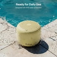 thumbnail image 4 of Bobtot Portable Bluetooth Speaker Waterproof Bluetooth Speaker Mini Outdoor Speake 20 Hours Playtime Built-in Mic Great Gift Choice（Rice yellow）, 4 of 9