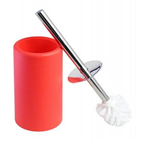 Foaming Toilet Bowl Cleaner - JustNile Modern Toilet Bowl Brush - Orange Canister