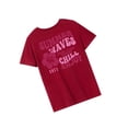 thumbnail image 4 of Camiseta para mujer con cuello redondo y ajuste regular, camiseta básica para ir de compras, senderismo S, 4 of 7