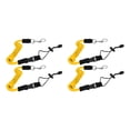 thumbnail image 3 of Speravity 2 piezas Kayak paletas correa barco de pesca cordón ajustable Anti-caída cordón deportes acuáticos equipo de entrenamiento Amarillo 2piezas, 3 of 6