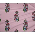 thumbnail image 4 of oneOone Polyester Lycra Fabric Leaves & Floral Block Fabric Prints By Yard 56 Inch Wide, 4 of 4