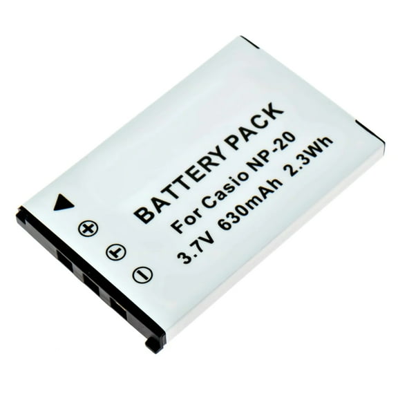 Batteries N Accessories BNA-WB-NP20 Digital Camera Battery - li-ion, 3.7V, 630 mAh, Ultra High Capacity Battery - Replacement for Casio NP-20 Battery