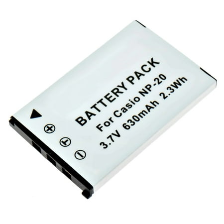Image of Batteries N Accessories BNA-WB-NP20 Digital Camera Battery - li-ion 3.7V 630 mAh Ultra High Capacity Battery - Replacement for Casio NP-20 Battery