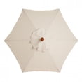 thumbnail image 3 of Parasol de Jardin Parasol d'Étal Extérieur Parasol de Plage Parasol de Soleil Toile de Remplacement, 3 of 8