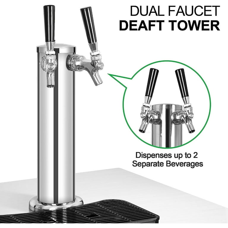 Kegerator online with tap