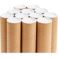thumbnail image 3 of supplyhut 24 - 3" x 12" Round Cardboard Shipping Mailing Tube Tubes With End Caps, 3 of 5
