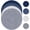 Blue Trivets, variant on 10 Inches Trivets for Hot Dishes, 4 Pieces Cotton Trivets Mats for Kitchen, Hot Pads for Countertops and Table, Heat-Resistant Pot Holders for Hot Pots and Pans(Khaki, 4pcs)