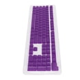 thumbnail image 3 of Fyydes Keyboard Keycaps 108 Key OEM Height DIY Transparent Matte Mechanical Keycap for 61/87/104 Key Mechanical Keyboard,Backlit Keycaps,Pastel Keycaps, 3 of 7