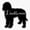 1pcs, variant on Doodle Mom Black Dog Sticker