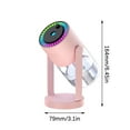 thumbnail image 3 of 2-in-1 Humidifier And Star Projector with with Color LED Night Light,Small Personals Car Humidifiers With Changing LED,Portable Galaxys Nightlight Projectors With Spray, 3 of 8