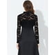 thumbnail image 3 of Bolero de Encaje Allegra K para Mujer Negro M, 3 of 4