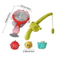 thumbnail image 3 of Loespoir Fishing Rod Net Fishing Bath Toy Set, Shining In Water Bath Toy, Exercising Hand Eye Coordination Toy, For Water Play, Swimming Pool, Bathroom Toys, Summer Fun, 3 of 5