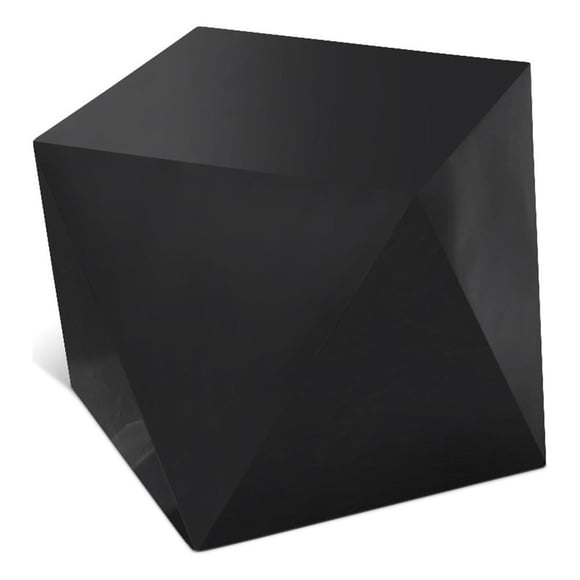 Meridian Furniture Gemma Diamond Shaped Steel End Table