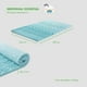 thumbnail image 4 of Colchoneta Topper Cubrecolchon Individual Memory Foam 5cm azul, 4 of 9