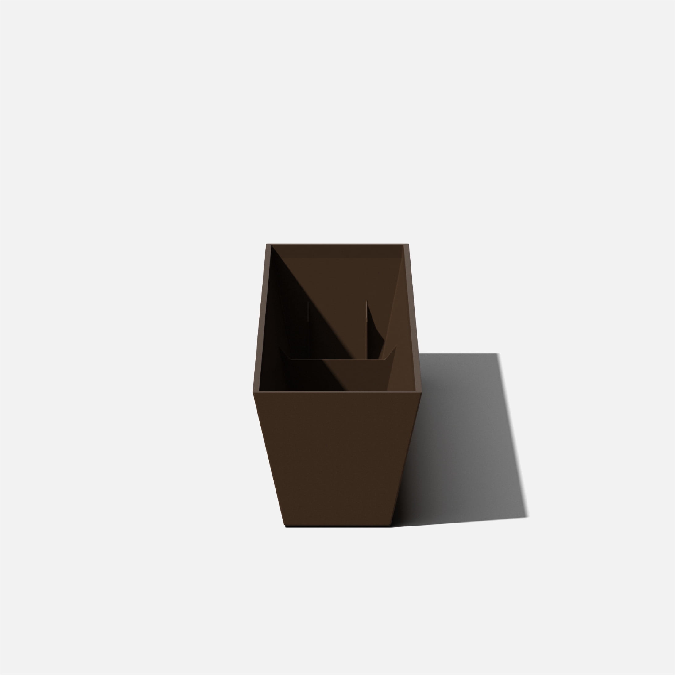 Veradek Pure Series Window Box 36" Plastic Planter - Espresso