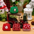 thumbnail image 4 of Creative Round Christmas Cookie Tins With Lids Tinplate Candy Box Tinplate Candy Container Lidded Portable Candy Box, 4 of 5