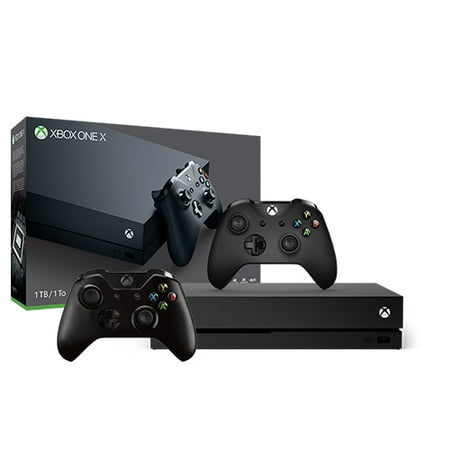 Xbox One X 1TB Console with Extra Xbox Wireless Controller - (Best Xbox One Black Friday Sale)