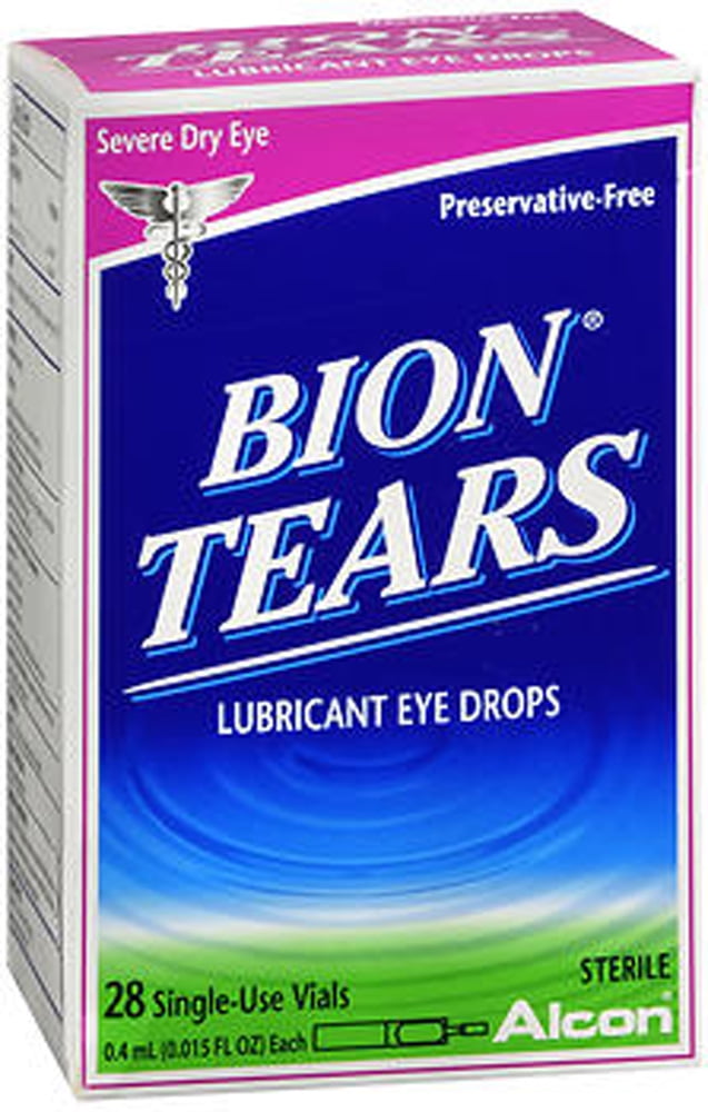 Bion Tears Eye Drops Bion tears lubricant eye drops 28 - Walmart.com - Walmart.com