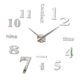 thumbnail image 5 of Anself-Reloj de pared DIY moderno, juego de pegatinas de decoración de reloj grande, efecto espejo, calcomanía de vidrio acrílico, decoración extraíble para el hogar yeacher 110 cm x 110 cm, 5 of 6