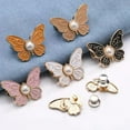 thumbnail image 2 of 8 PCS Pant Waist Tightener, Detachable Butterfly Clips Jean Buttons for Loose Jeans, Adjustable Waist Buckle Sets, 2 of 8