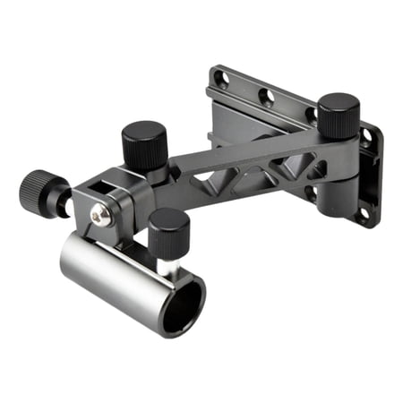 Wswqop Fishing Rod Rack Portable Flexible Lightweight Rotate for Lake River Fishing Gray