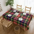 thumbnail image 2 of Rectangle Table Cloth, Clan Christie Tartan Resistant Washable Tablecloth Decorative Table Cover for Dining, Indoor and Outdoor, 2 of 6