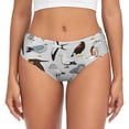 thumbnail image 1 of Balery Animal Bird Ropa Interior de Algodón para Mujer con Dibujo – Braguitas Cómodas y Elásticas, Estilo Clásico-Small, 1 of 6