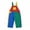 Yellow, variant on Girls Summer Playful Jumpsuit for Toddlers and Preschoolers Lightweight Backstrap Easy-Care Everyday Outfit for Little Girls and Boys