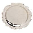 thumbnail image 3 of Bandeja Tallada De Metal, Patrón Grabado Material De aleación De Zinc Resistente A La Corrosión 6 Bandejas Decorativas De 9 Cm Para Aperitivos De Frutas, 3 of 7